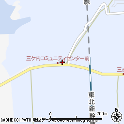 宮城県黒川郡大和町落合三ケ内名子沢周辺の地図