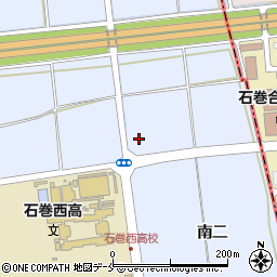宮城県東松島市赤井新南7周辺の地図