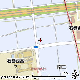 日産プリンス宮城石巻港インター店周辺の地図