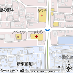 ファッションセンターしまむら石巻店周辺の地図