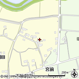 宮城県東松島市小松上砂利田250周辺の地図