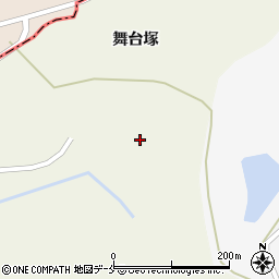宮城県東松島市西福田御浦周辺の地図