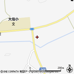 宮城県東松島市大塩岩崎周辺の地図