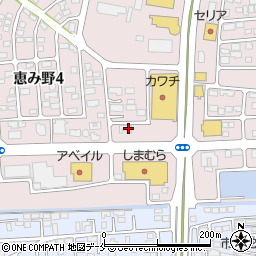 宮城県石巻市恵み野4丁目1周辺の地図