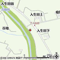 宮城県黒川郡大和町吉田入生田中周辺の地図
