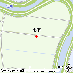 宮城県東松島市大曲（七下）周辺の地図