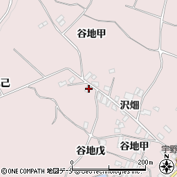 山形県西村山郡河北町谷地戊1247周辺の地図