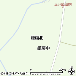 宮城県黒川郡大和町吉田鎌房北周辺の地図