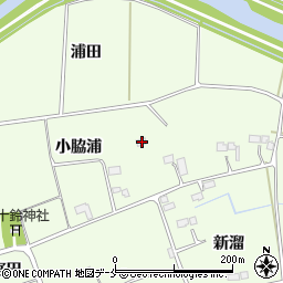 宮城県東松島市大曲小脇浦54周辺の地図