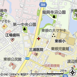 滝口商店周辺の地図