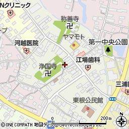 山形県東根市本町4-35周辺の地図
