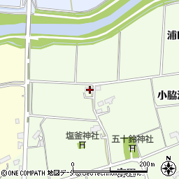 宮城県東松島市大曲小脇浦91周辺の地図
