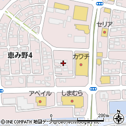 宮城県石巻市恵み野4丁目2周辺の地図