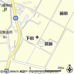 宮城県東松島市小松（前田）周辺の地図
