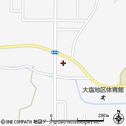 東松島市　大塩保育所周辺の地図