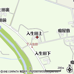 宮城県黒川郡大和町吉田下入生田周辺の地図