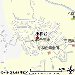宮城県東松島市小松小松台周辺の地図
