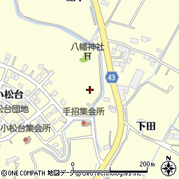 宮城県東松島市小松舘前204周辺の地図