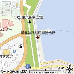 女川港旅客船ターミナル（潮プランニング）周辺の地図