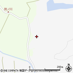 宮城県黒川郡大和町落合報恩寺大報寺沢周辺の地図