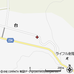 宮城県石巻市沢田台102-1周辺の地図