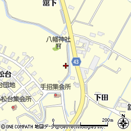 宮城県東松島市小松舘前199周辺の地図