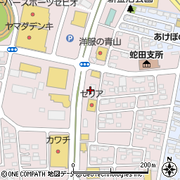 明光義塾蛇田教室周辺の地図