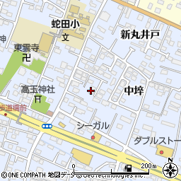 宮城県石巻市蛇田中埣5-22周辺の地図