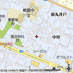 宮城県石巻市蛇田中埣5-14周辺の地図