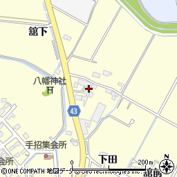 宮城県東松島市小松舘前45周辺の地図
