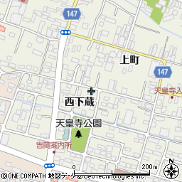 宮城県黒川郡大和町吉岡西下蔵70周辺の地図