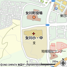 女川町立女川中学校周辺の地図