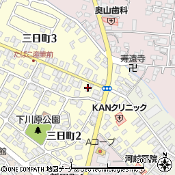 矢萩自動車整備工場周辺の地図