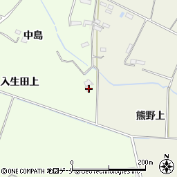 宮城県黒川郡大和町吉田入生田上周辺の地図