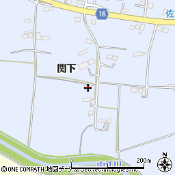 宮城県東松島市赤井関下84周辺の地図