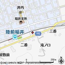 宮城県石巻市井内三番104-2周辺の地図