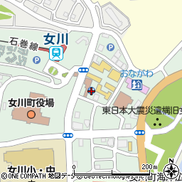 女川第２駐車場周辺の地図