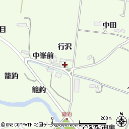 宮城県黒川郡大和町吉田行沢周辺の地図