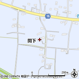 宮城県東松島市赤井関下93周辺の地図