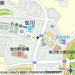 石巻警察署女川交番周辺の地図