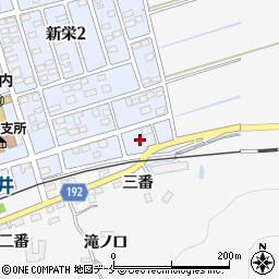 宮城県石巻市新栄2丁目20周辺の地図