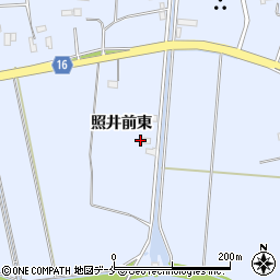 宮城県東松島市赤井照井前東周辺の地図