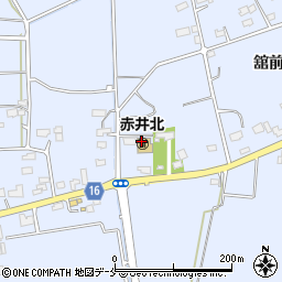 東松島市役所　赤井北保育所周辺の地図