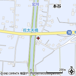 宮城県東松島市赤井本谷38周辺の地図
