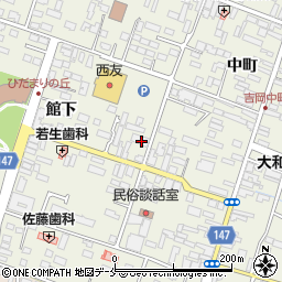 菊地健二石材店周辺の地図