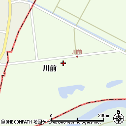宮城県大崎市鹿島台大迫（川前）周辺の地図