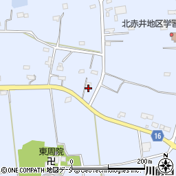 宮城県東松島市赤井寺105周辺の地図