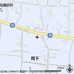 宮城県東松島市赤井関下101-1周辺の地図