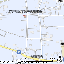 宮城県東松島市赤井寺76周辺の地図