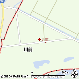 宮城県大崎市鹿島台大迫川前120周辺の地図